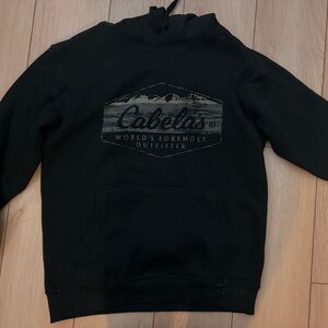Cabela's Black Graphic Men's Hoodie